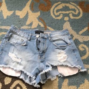 Aéropostale high waisted shorts.